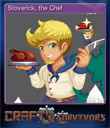 Series 1 - Card 2 of 6 - Stoverick, the Chef