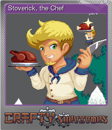 Series 1 - Card 2 of 6 - Stoverick, the Chef
