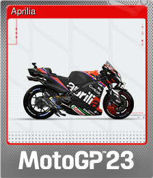 Series 1 - Card 1 of 6 - Aprilia