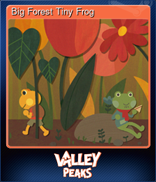 Series 1 - Card 5 of 15 - Big Forest Tiny Frog