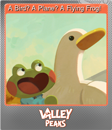 Series 1 - Card 2 of 15 - A Bird? A Plane? A Flying Frog!