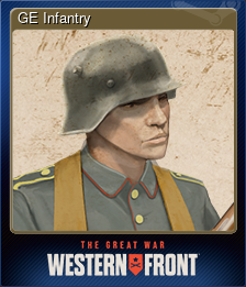 Series 1 - Card 9 of 12 - GE Infantry
