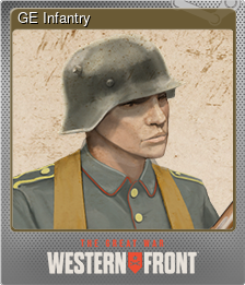 Series 1 - Card 9 of 12 - GE Infantry