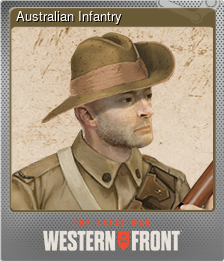 Series 1 - Card 1 of 12 - Australian Infantry