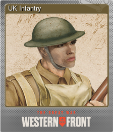 Series 1 - Card 2 of 12 - UK Infantry