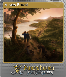 Series 1 - Card 3 of 5 - A New Friend