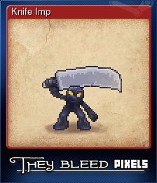 Series 1 - Card 5 of 8 - Knife Imp