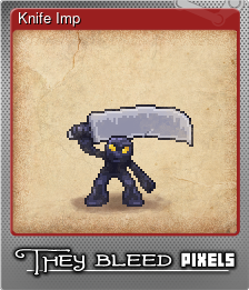 Series 1 - Card 5 of 8 - Knife Imp