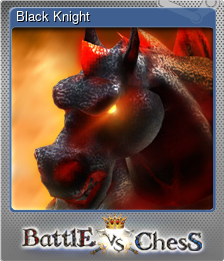 Series 1 - Card 2 of 12 - Black Knight