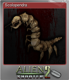 Series 1 - Card 5 of 5 - Scolopendra