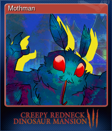 Series 1 - Card 6 of 10 - Mothman