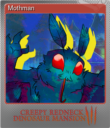 Series 1 - Card 6 of 10 - Mothman