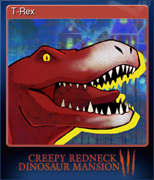 Series 1 - Card 9 of 10 - T-Rex