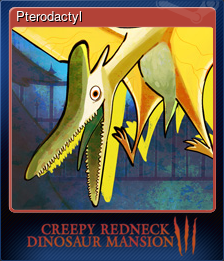 Series 1 - Card 7 of 10 - Pterodactyl