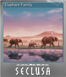 Series 1 - Card 1 of 8 - Elephant Family