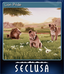 Series 1 - Card 6 of 8 - Lion Pride