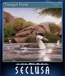 Series 1 - Card 3 of 8 - Tranquil Pond