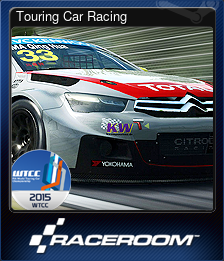 Series 1 - Card 8 of 8 - Touring Car Racing