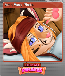 Series 1 - Card 2 of 5 - Arch Furry Pirate