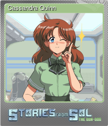 Series 1 - Card 1 of 9 - Cassandra Quinn