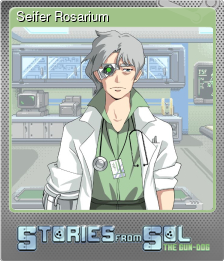 Series 1 - Card 8 of 9 - Seifer Rosarium