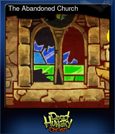 Series 1 - Card 2 of 5 - The Abandoned Church