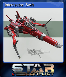 Series 1 - Card 4 of 10 - Interceptor: Swift