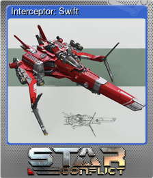 Series 1 - Card 4 of 10 - Interceptor: Swift