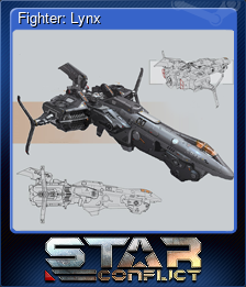 Series 1 - Card 7 of 10 - Fighter: Lynx