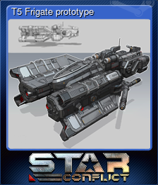 Series 1 - Card 5 of 10 - T5 Frigate prototype