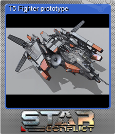 Series 1 - Card 8 of 10 - T5 Fighter prototype