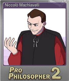 Series 1 - Card 4 of 7 - Niccolò Machiavelli