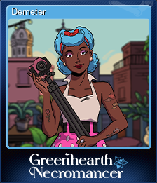 Series 1 - Card 3 of 7 - Demeter