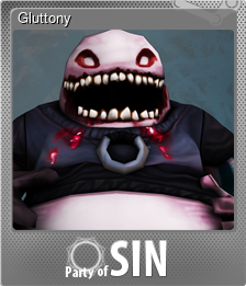 Series 1 - Card 2 of 7 - Gluttony
