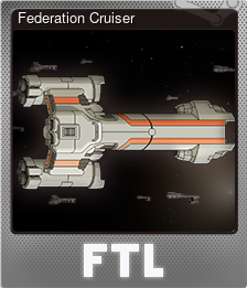 Series 1 - Card 6 of 8 - Federation Cruiser