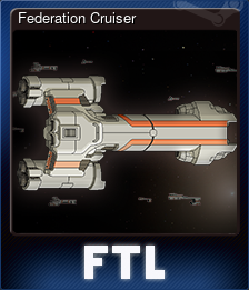 Series 1 - Card 6 of 8 - Federation Cruiser