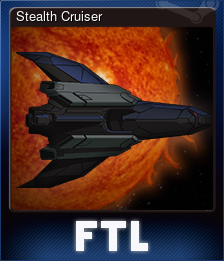 Series 1 - Card 1 of 8 - Stealth Cruiser