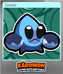 Series 1 - Card 3 of 11 - Creeze