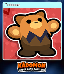 Series 1 - Card 9 of 11 - Teddoom