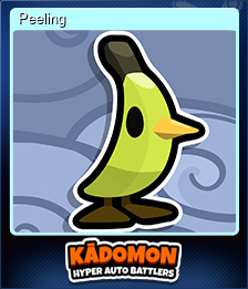 Series 1 - Card 7 of 11 - Peeling