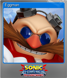 Series 1 - Card 3 of 9 - Eggman