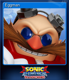 Series 1 - Card 3 of 9 - Eggman