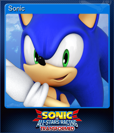 Series 1 - Card 1 of 9 - Sonic