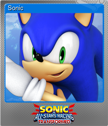 Series 1 - Card 1 of 9 - Sonic