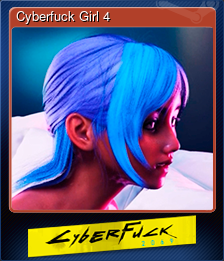 Series 1 - Card 4 of 5 - Cyberfuck Girl 4