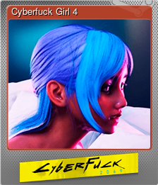 Series 1 - Card 4 of 5 - Cyberfuck Girl 4