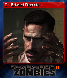 Series 1 - Card 6 of 10 - Dr. Edward Richtofen