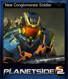 Series 1 - Card 1 of 6 - New Conglomerate Soldier