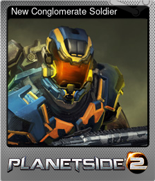 Series 1 - Card 1 of 6 - New Conglomerate Soldier