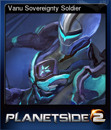 Series 1 - Card 5 of 6 - Vanu Sovereignty Soldier